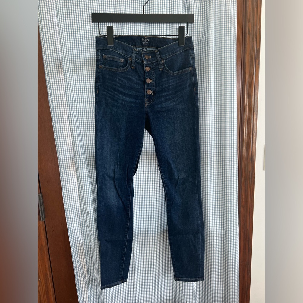 J. Crew Dark Blue Skinny Jeans